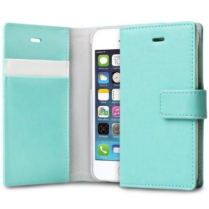 Leather Folio Wallet Case for iPhone 5 / 5S Leather Folio Wallet Case for iPhone 5 / 5S
